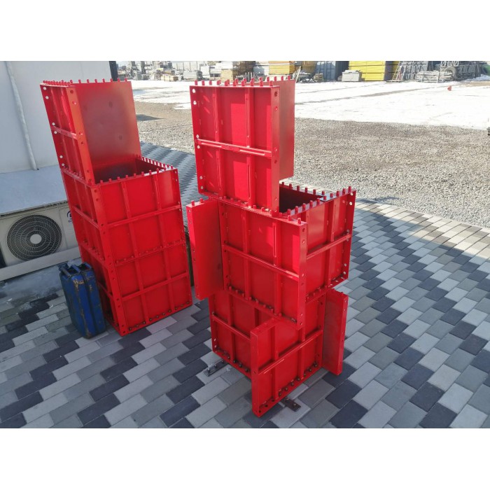 Металічна універсальна опалубка для прямокутних колон 50*50  h=3м.